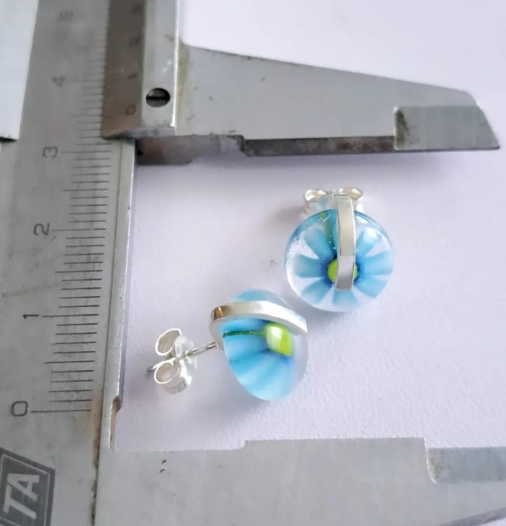 Millefiori Studs