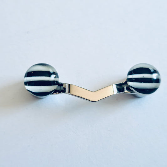 Bril-jant - Black Pin Stripes