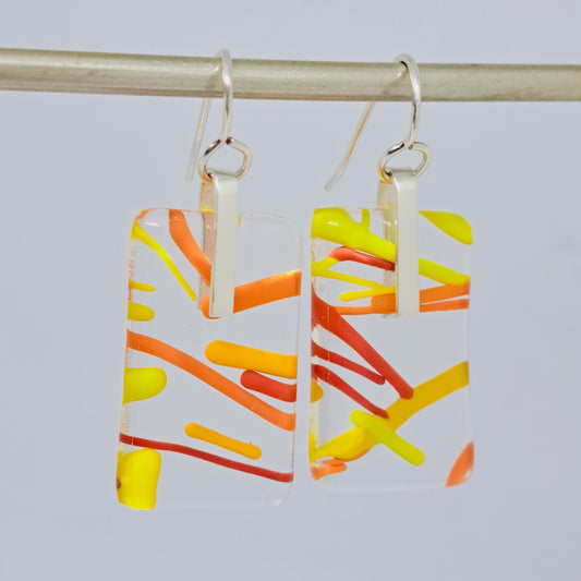 Fire confetti - Dangles