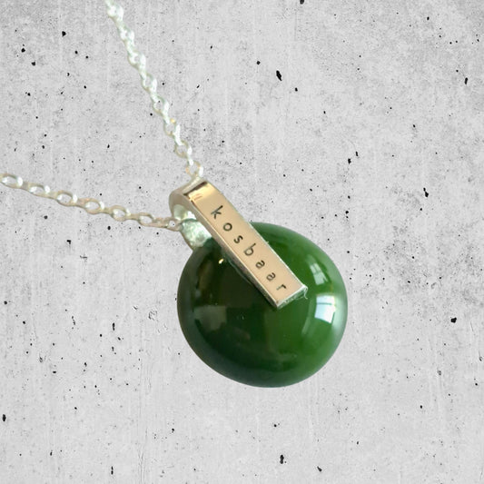 Pop Pendant - Forest Green