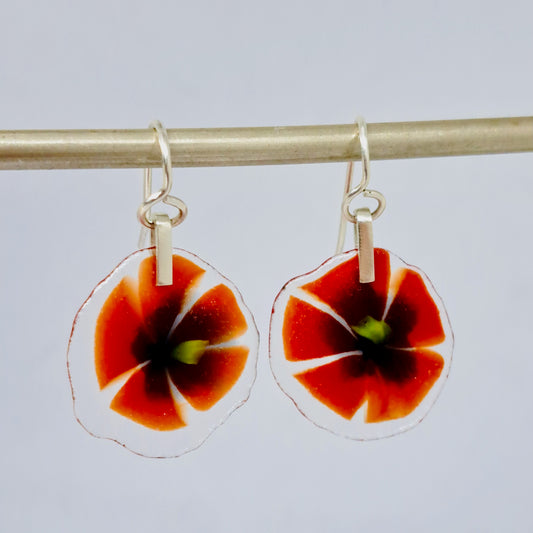 Wafers - Red poppy millifiori