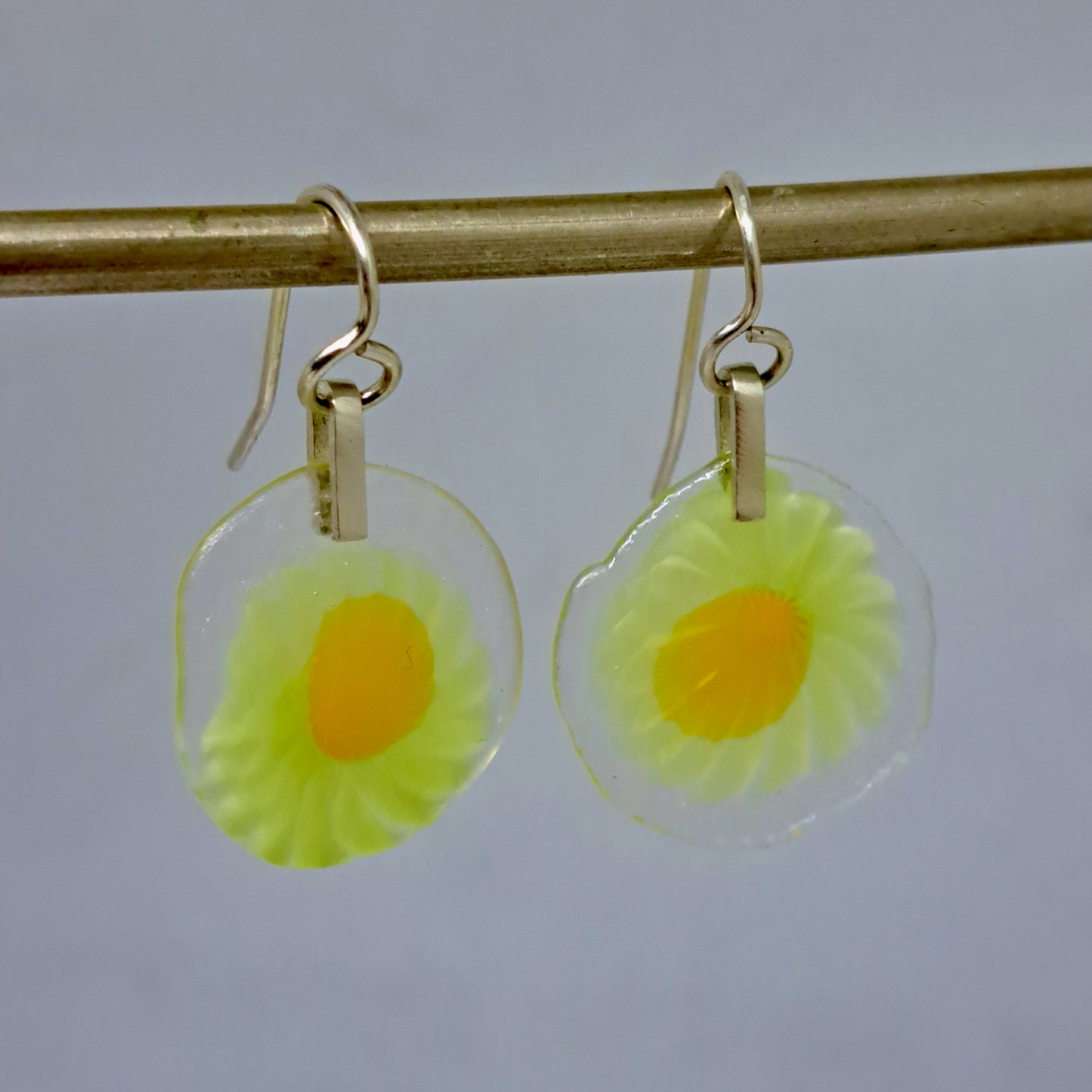 Wafers - Lime orange millifiori