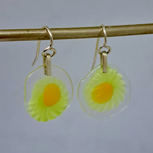 Wafers - Lime orange millifiori