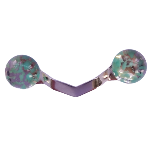 Bril-jant - Turquoise/Crystal speckles