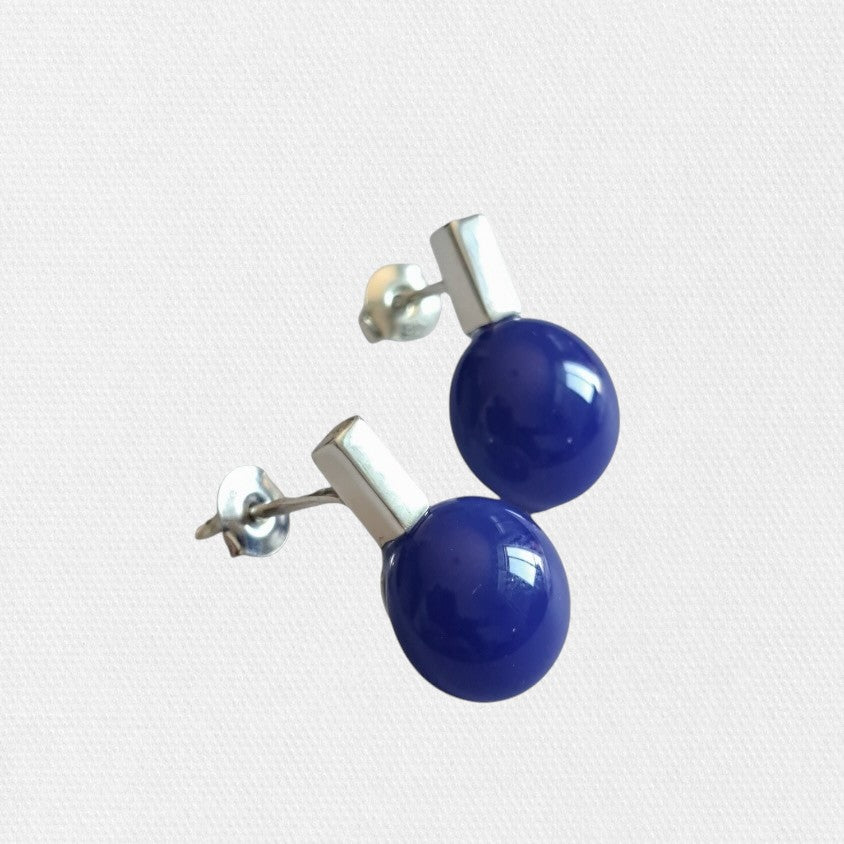 Studs - Cobalt blue