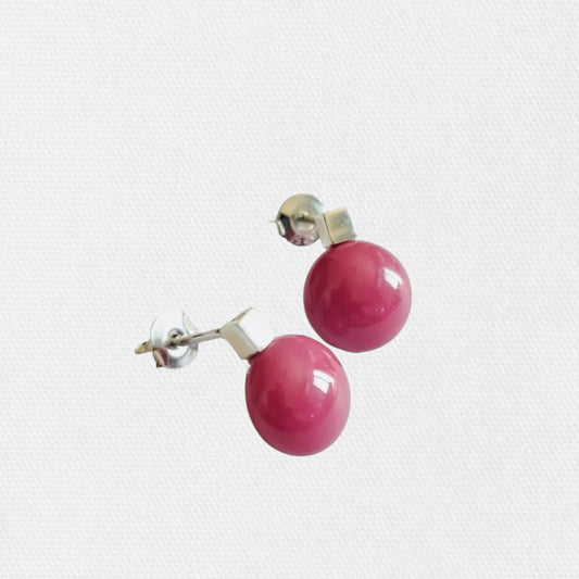 Studs - Dusty pink
