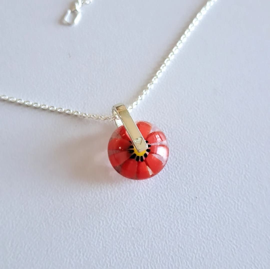 Red Poppy -  Heart